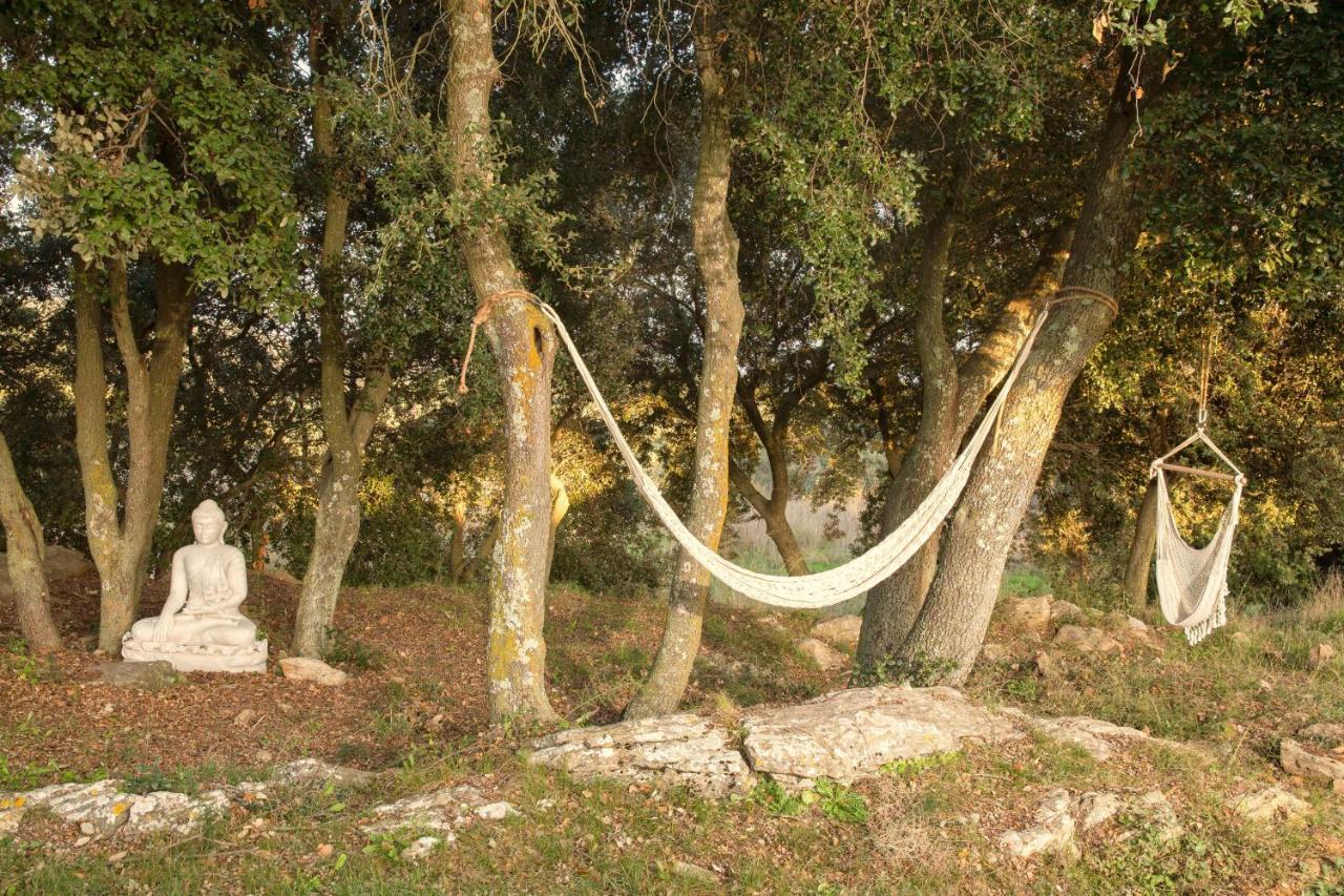 Mas Oms Hotel Montnegre Bagian luar foto