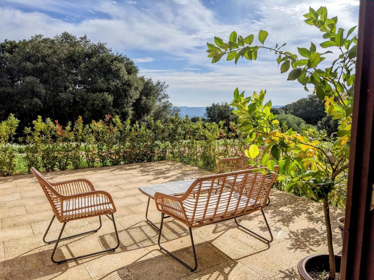 Mas Oms Hotel Montnegre Bagian luar foto