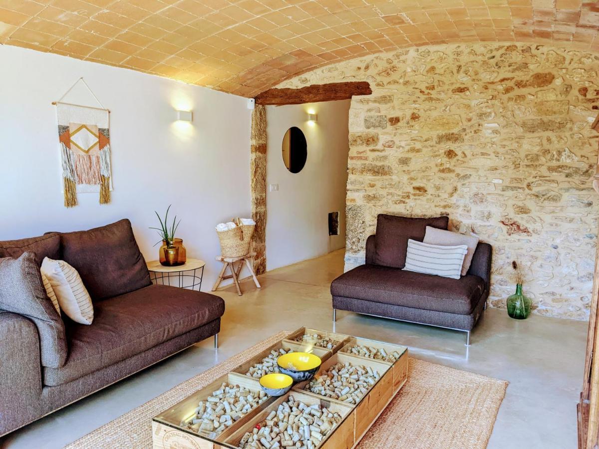 Mas Oms Hotel Montnegre Bagian luar foto