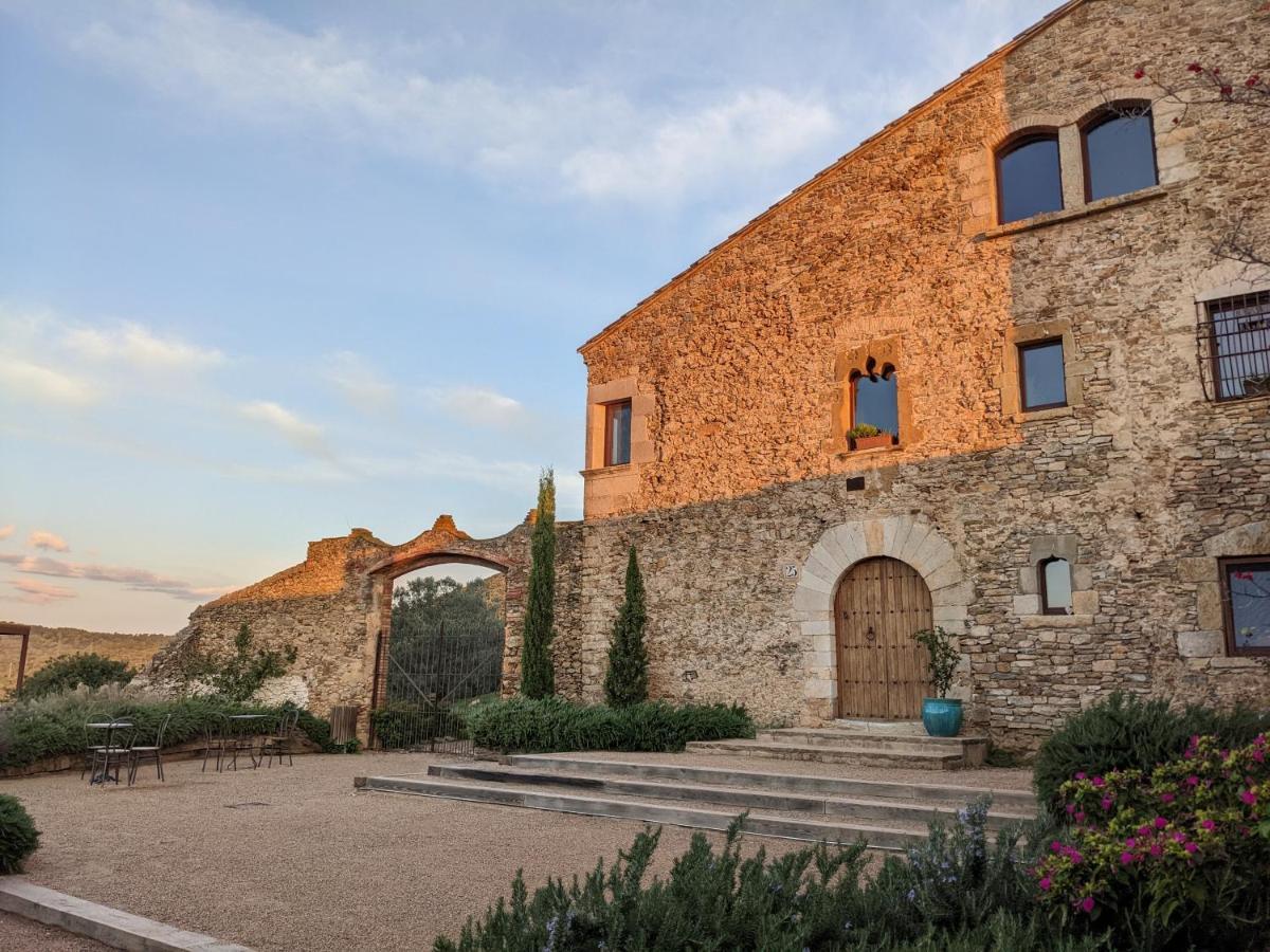 Mas Oms Hotel Montnegre Bagian luar foto
