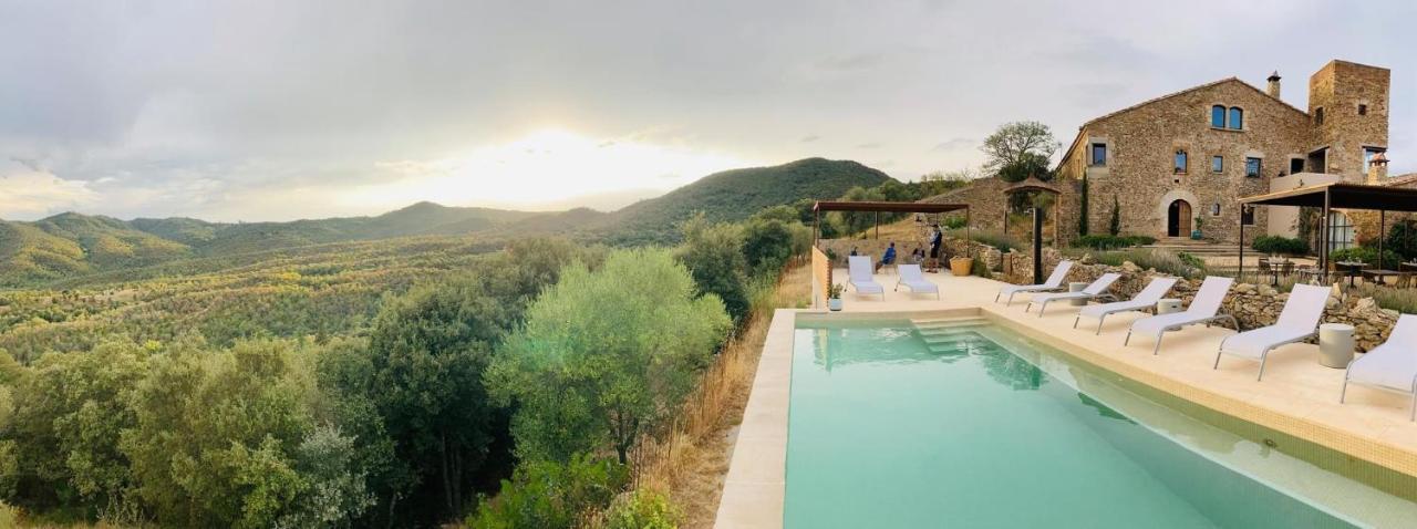 Mas Oms Hotel Montnegre Bagian luar foto